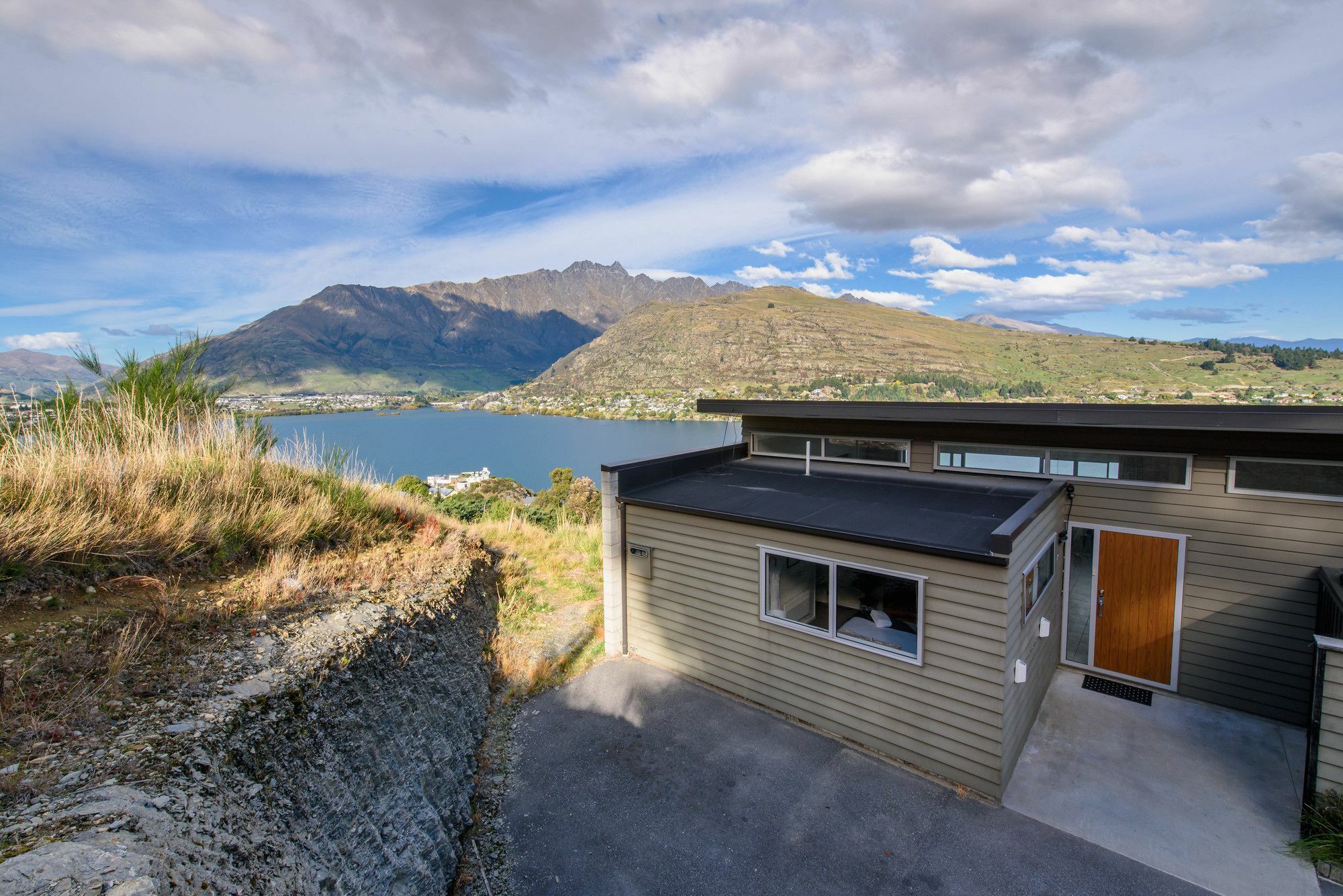 Contemporary Hilltop Abode Queenstown Eksteriør billede